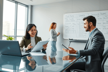 A person exploring online loan options for fast and secure funding.