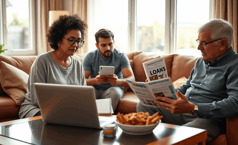 A person calculating expenses while considering an emergency loan for urgent financial needs.