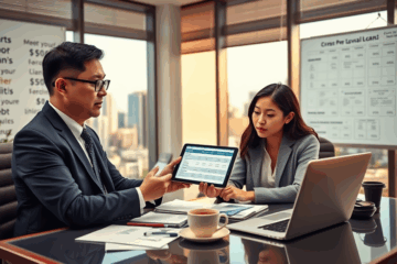A person contemplating financial options for credit card debt relief through a personal loan.