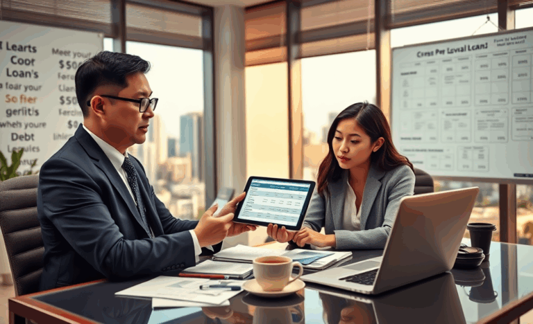 A person contemplating financial options for credit card debt relief through a personal loan.