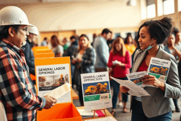 Featured image for general labor job openings with competitive wages.