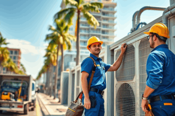 An HVAC helper working on system installations and repairs.