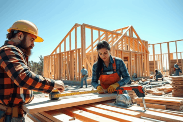 Featured image showcasing construction and framing work, representing job opportunities for framers.