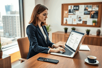 A professional profile image showcasing optimized profile elements for quick approval.