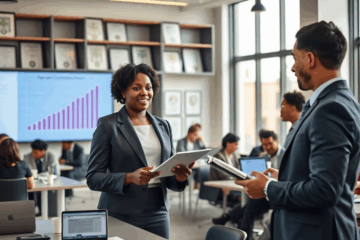 A professional holding multiple certification certificates, showcasing the impact of certifications on salary increase.