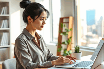 Image showing a person messaging a recruiter on WhatsApp.