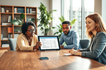 A person reviewing loan conditions to manage finances effectively.