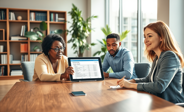 A person reviewing loan conditions to manage finances effectively.