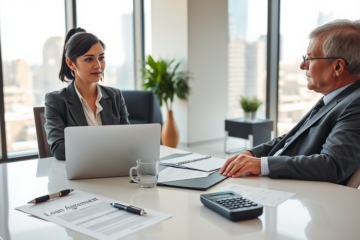 An illustration depicting the concept of easy credit without guarantees.