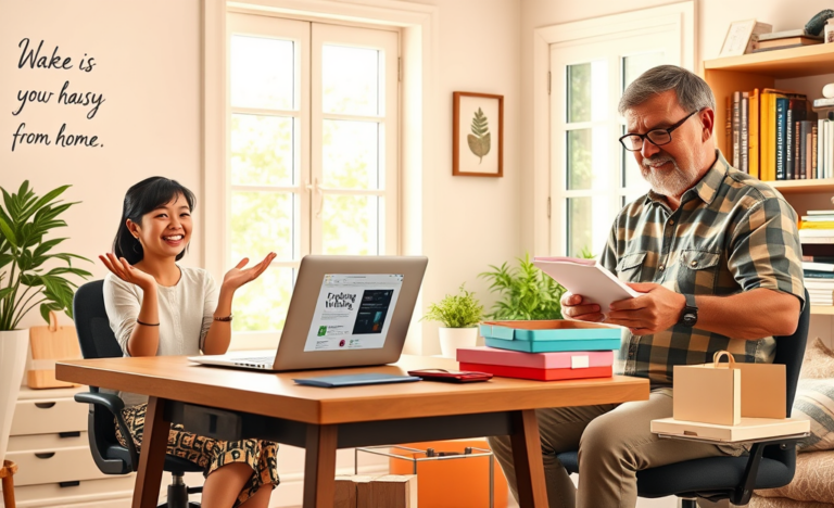 Image depicting various ways to earn easy money from home.