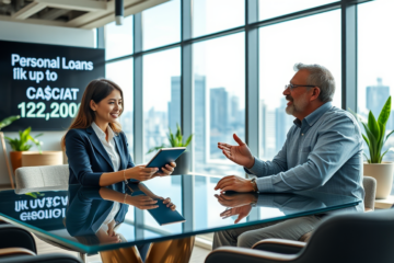 A person considering a SkyCap Financial personal loan for financial support